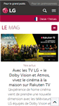 Mobile Screenshot of lgblog.fr